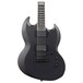 ESP E-II Viper Baritone Guitar, Charcoal Metallic Satin