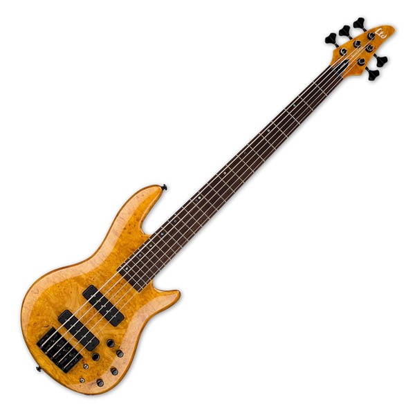 ESP LTD H-1005SE 5-String Bass Guitar, Honey Natural