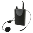 QTX Neckband Mic and VHF Belt Pack Transmitter For QR/QXPA, 175.0MHz