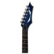 Dean Custom 350 Electric Guitar, Trans Blue Headstock