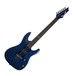 Dean Custom 350 Electric Guitar, Trans Blue