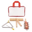 Rhythm Selection 3 Piece Kids Percussion Set by Gear4music