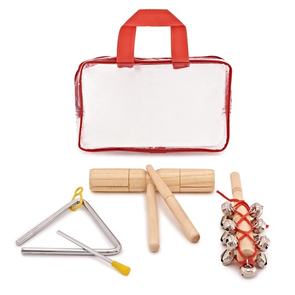 Rhythm Selection 3 Piece Kids Percussion Set by Gear4music