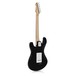 LA Electric Guitar by Gear4music, Black - Rear