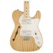 Fender Classic Series '72 Telecaster Thinline MN, Natural close up