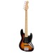 Fender Deluxe Active Jazz Bass Guitar V MN, 3-Colour Sunburst front view