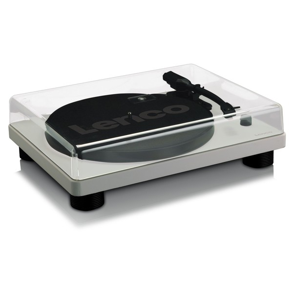 Lenco LS-50 Belt-Drive Turntable - Angled Closed