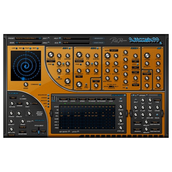 Rob Papen SubBoomBass 2 - Main