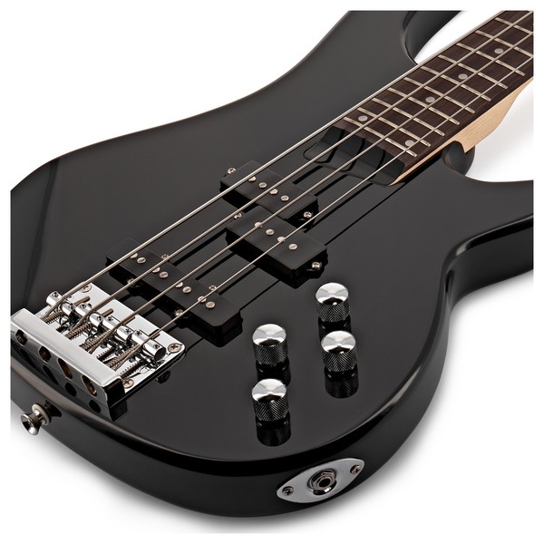Chicago Bass Guitar by Gear4music, Black