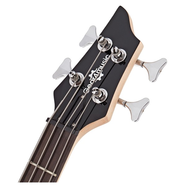 Chicago Bass Guitar by Gear4music, Black