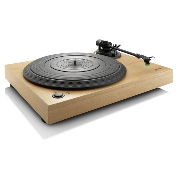 Lenco L-91 Turntable - Angled Open