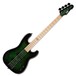 ESP LTD MM4FM Marco Mendoza Bass Guitar, Dark See Thru Green Burst