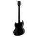 ESP LTD GT600BLK Glenn Tipton Signature Electric Guitar, Satin Black - BACK