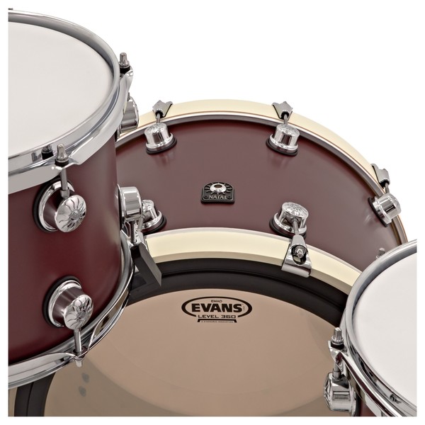 Natal Café Racer 20" 3pc Shell Pack, Oxblood Red