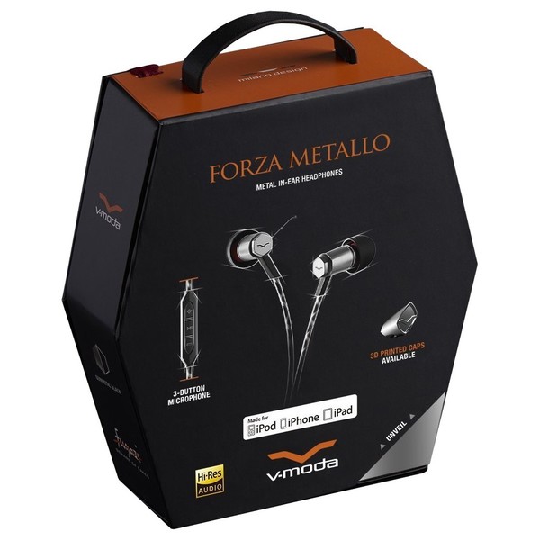 V-moda FORZA METALLO WIRELESS FRZM-W-GUNBLACK ワイヤレス