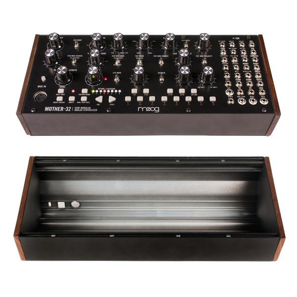 Moog Mother-32 Analog Modular Synthesizer With Moog Single Rack Case - Main