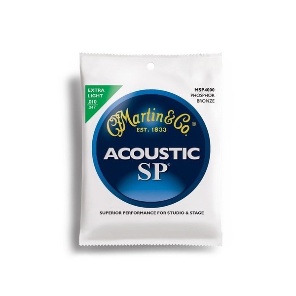 Martin 6 Str 92/8 Phosphor Bronze SP Extra  Light (.010 - .047)