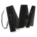 Martin 18A0016 Guitar Strap 2.5" Suede w/ Stitching Black