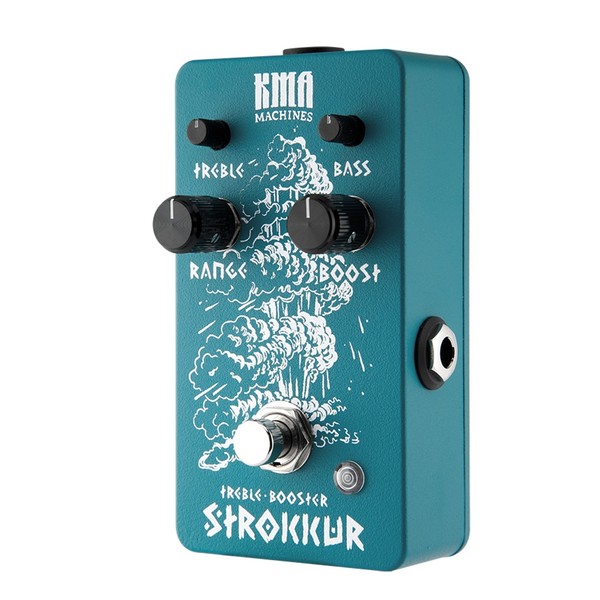 KMA Machines Strokkur Treble Booster left angle