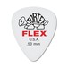 Jim Dunlop Tortex Flex Standard Picks, Pack of 12 - Single Pick Full View