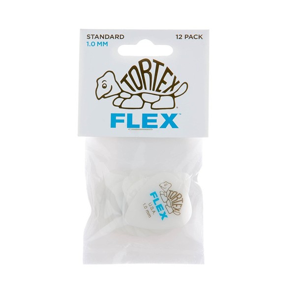 Dunlop 428P1.0 Tortex Flex Standard - Player pk 12 picks - bag