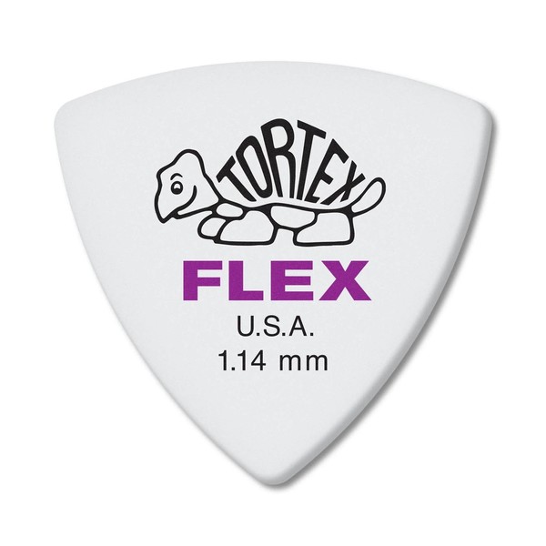 Dunlop 456P1.14 Tortexflex Triangle - Player pk 6 picks