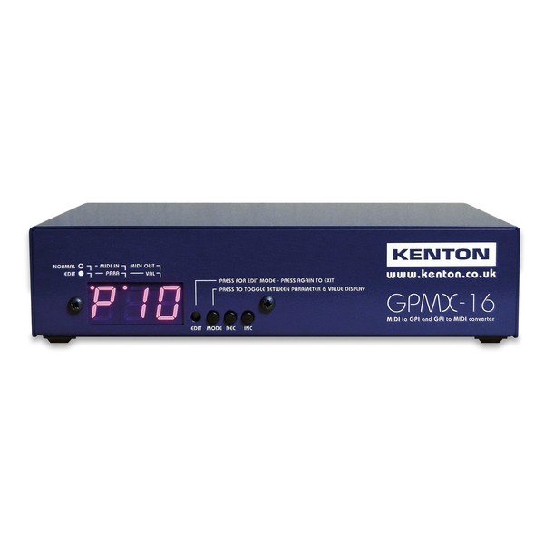 Kenton GPMX16 GPI To MIDI Bi-directional Converter (Main)
