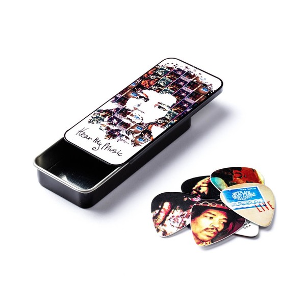 Dunlop Pick Tin - Jimi Hendrix - Hear My Music Med