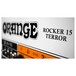 Orange Rocker 15 Terror Guitar Amp Head Panel Slant