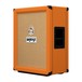 Orange PPC212V Vertical Open Back 2x12 Cabinet left angle