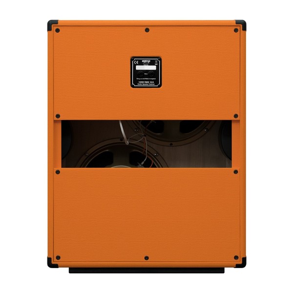 Orange PPC212V Vertical Open Back 2x12 Cabinet rear