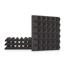 AcouFoam 30cm Acoustic Panels by Gear4music, Pack of 4