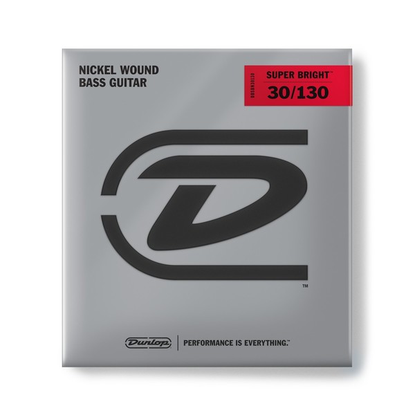 Dunlop Bass Superbright Nickel Medium 6 String Set