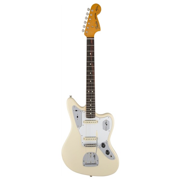 Fender Johnny Marr Jaguar, Olympic White front