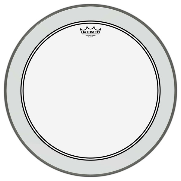 Remo Powerstroke 3 Clear 20'' Dot Bass Drum Head