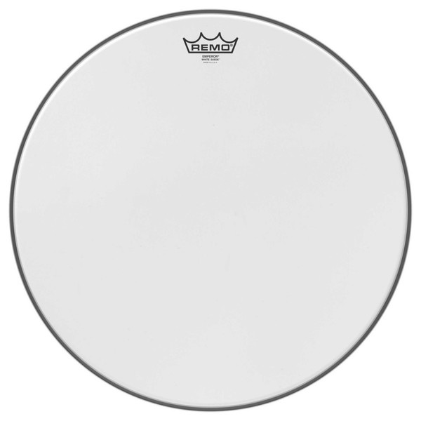 Remo Emperor White Suede 18'' Drum Head