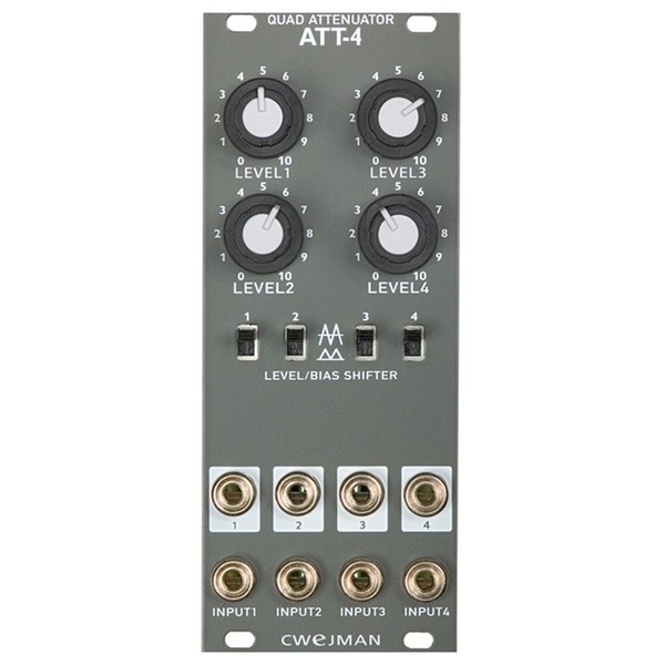 Cwejman ATT-4 Attenuator - Front