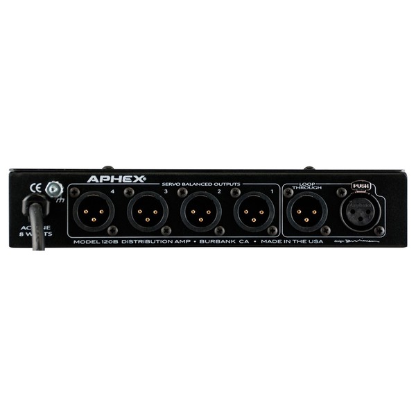 Aphex 120B Servo Balanced Distribution Amplifier - Back