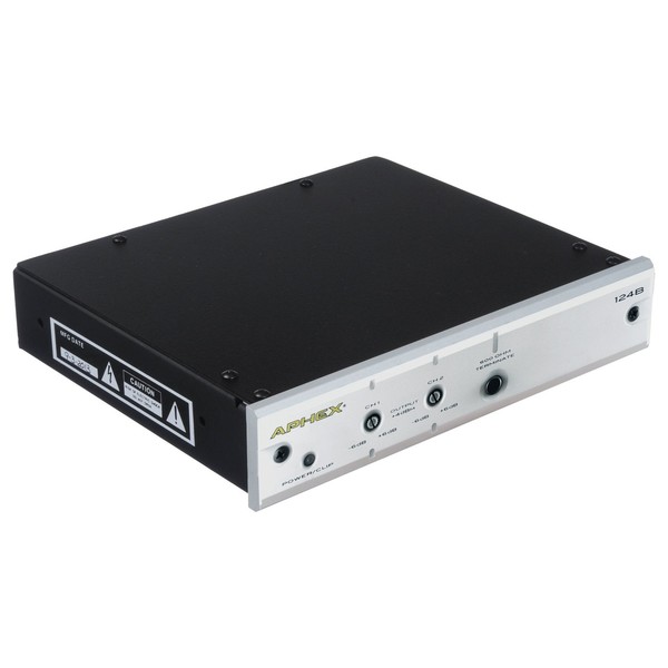 Aphex 124B Two Channel Audio Level Interface - Angle