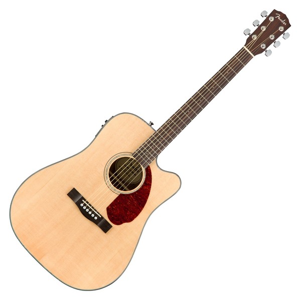 Fender CD-140SCE Dreadnought Electro Acoustic Guitar, Natural