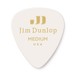 Dunlop Genuine Celluloid - White - Med - 12 picks