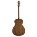 Fender PM-TE Standard Travel Electro Acoustic, Natural Back View