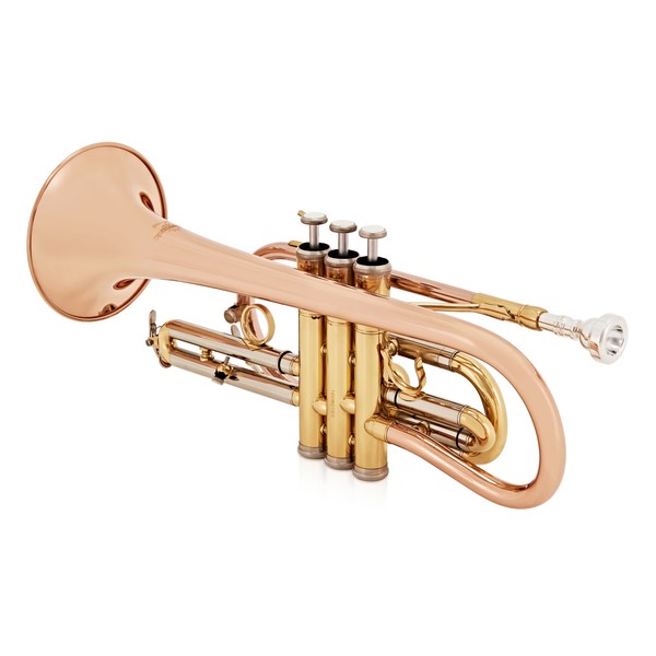 Student Cornet by Gear4music, Light Gold