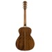 Fender PM-TE Standard Travel Electro Acoustic, All Mahogany Back view