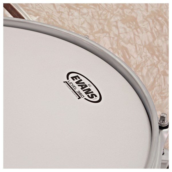SJC Drums Custom 24" 3pc Shell Pack, Aged White Pearl