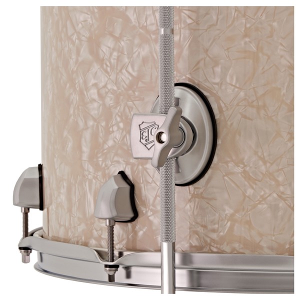 SJC Drums Custom 24" 3pc Shell Pack, Aged White Pearl