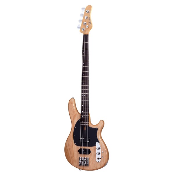 Schecter CV-4 Bass Guitar, Gloss Natural