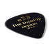 Dunlop Genuine Celluloid 12 Pick Pack Med, Black