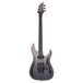 Schecter C-1 FR SLS Elite, Black Fade Burst front view