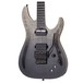 Schecter C-1 FR S SLS Elite, Black Fade Burst front close up